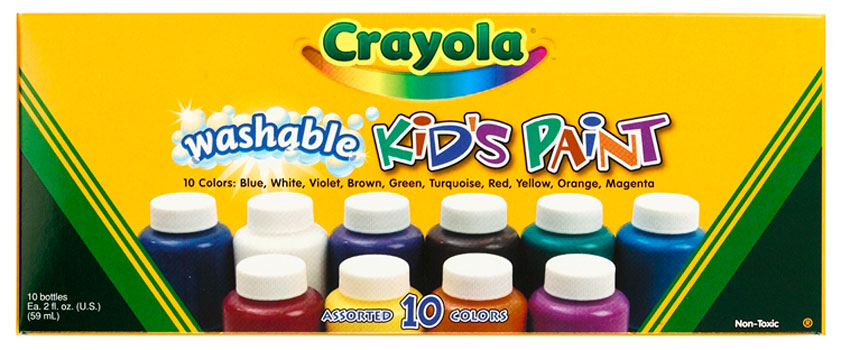 10 Washable Kids Paints