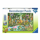 100 Piece Puzzle, Rainforest River Band