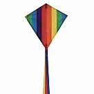Rainbow Stripe 18" Diamond Kite