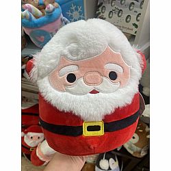 8" Nick Santa with Earmuffs Holiday Squishmallow