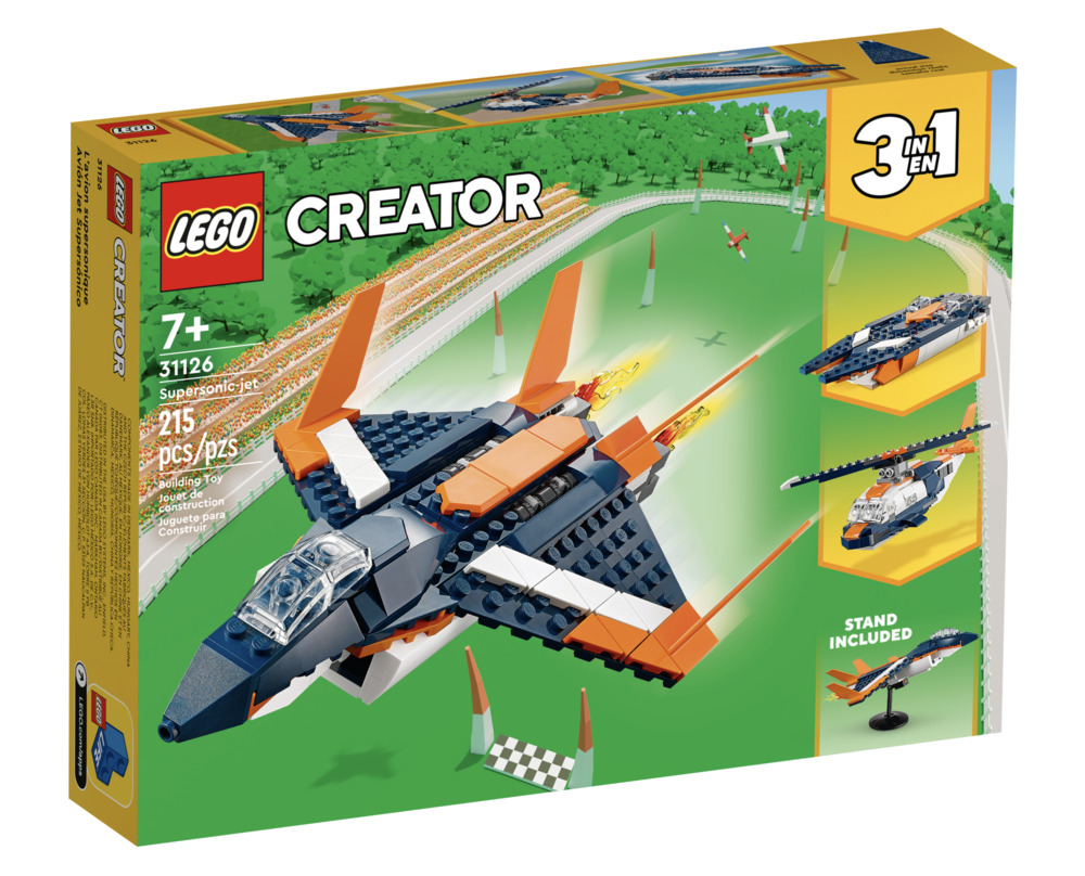 31126 Supersonic Jet - LEGO Creator - LEGO