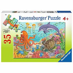 35 Piece Puzzle, Ocean Friends