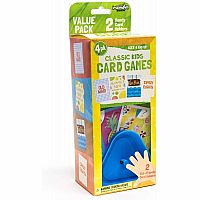 4 in 1 Classic Card Games Set with Card Holders