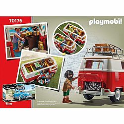 Playmobil 70176 VW Bus Camper - Red
