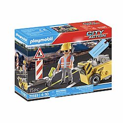 Playmobil 71185 Construction Worker Gift Set