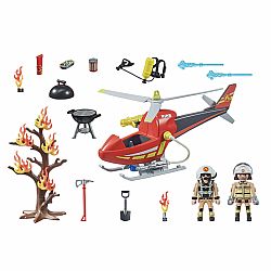 Playmobil 71195 Fire Rescue Helicopter