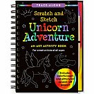 Scratch and Sketch Trace-Along Unicorn Adventure