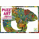 150 Piece Puzz'Art, Chameleon
