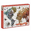 1000 Piece Puzzle, Butterfly Migration