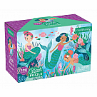100 Piece Puzzle, Mermaids Glitter