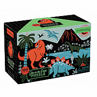 100 Piece Puzzle, Dinosaurs Glow in the Dark
