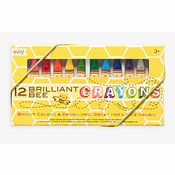 Brilliant Bee Crayons, Set of 12