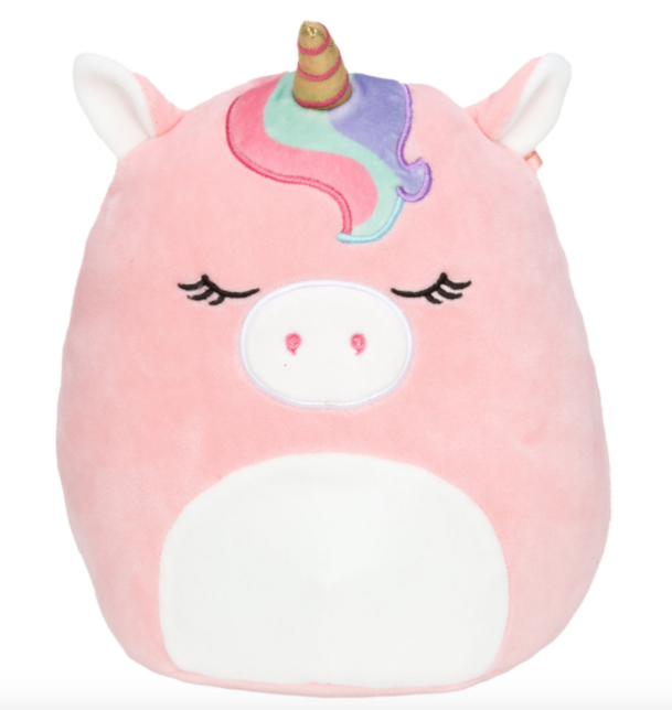 5" Squishmallow, Ilene Pink Unicorn with Rainbow Bangs - Kellytoy