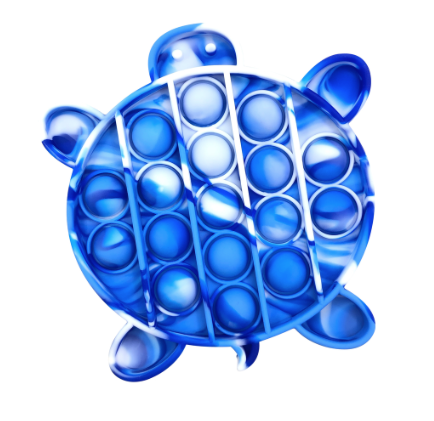 Fonetik Grøn forene Hamptons Blue Turtle Popper - Crazy Snaps - Pop It - Confetti and Friends