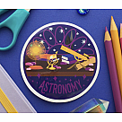 Astronomy Class Vinyl Sticker