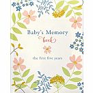 Cloth-Bound Baby's Memory Book