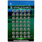 40-Pack of Batteries for StarLux Games