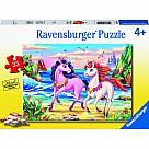 35 Piece Puzzle, Beach Unicorns