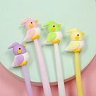 Pastel Bird Wiggle Gel Pen - Assorted Colors - Single