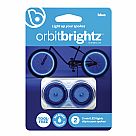 Orbit Brightz Blue Bike Lights
