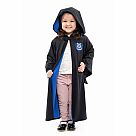 Blue Hooded Wizard Robe - Size S/M (Ages 1-5)