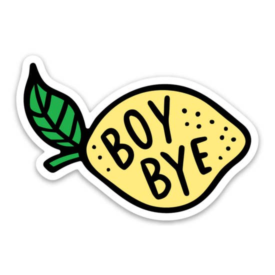 Download Boy Bye Vinyl Sticker - Brittany Paige