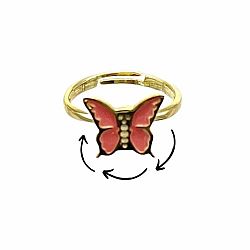 Butterfly Fidget Spinner Ring