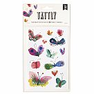 Butterfly Frenzy Tattoo Sheet