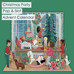 Christmas Party Pop and Slot Advent Calendar