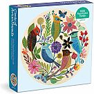1000 Piece Round Puzzle, Circle of Avian Friends