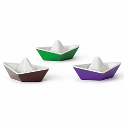 Color-Changing Origami Bath Boats