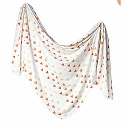 Copper Pearl Knit Swaddle, Cupid