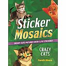Sticker Mosaics Crazy Cats