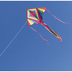 45" Dayglow Fly-Hi Kite