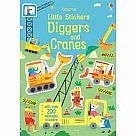 Diggers and Cranes Little Sticker Book