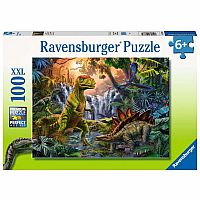 100 Piece Puzzle Dinosaur Oasis