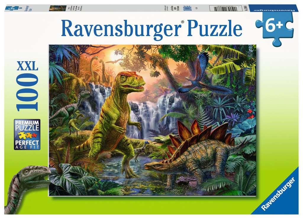 100 Piece Puzzle Dinosaur Oasis - Ravensburger