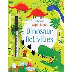 Dinosaur Activities Wipe Clean Book