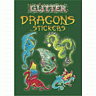 Glitter Dragons Stickers Little Activity Book