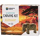 Soapstone Carving Kit - Elephant