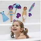 Splash of Fashion Foam Bath Stickers
