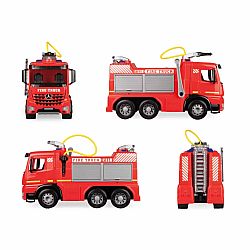 Giant Ride-On Fire Engine - Pickup Only