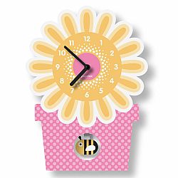 Flowerpot Pendulum Clock