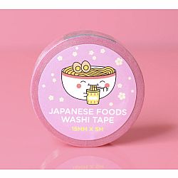 Japanese Foods Glitter Washi Tape