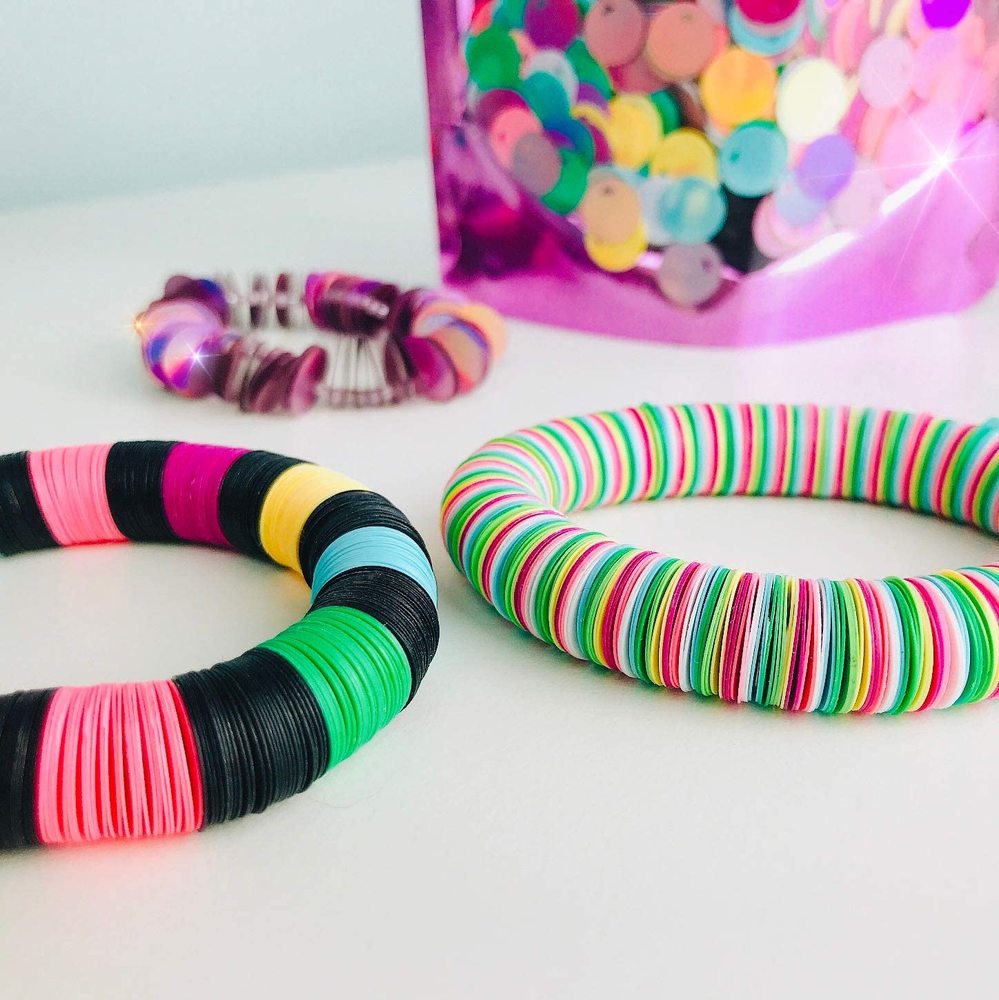 Science and Fashion for Kids: Totally Tubular Glitter Bracelets - Babble  Dabble Do