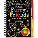 Scratch and Sketch Trace Along Furry Friends