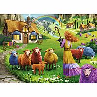 1000 Piece Puzzle, The Happy Sheep Yarn Shop - Signed by the Artist