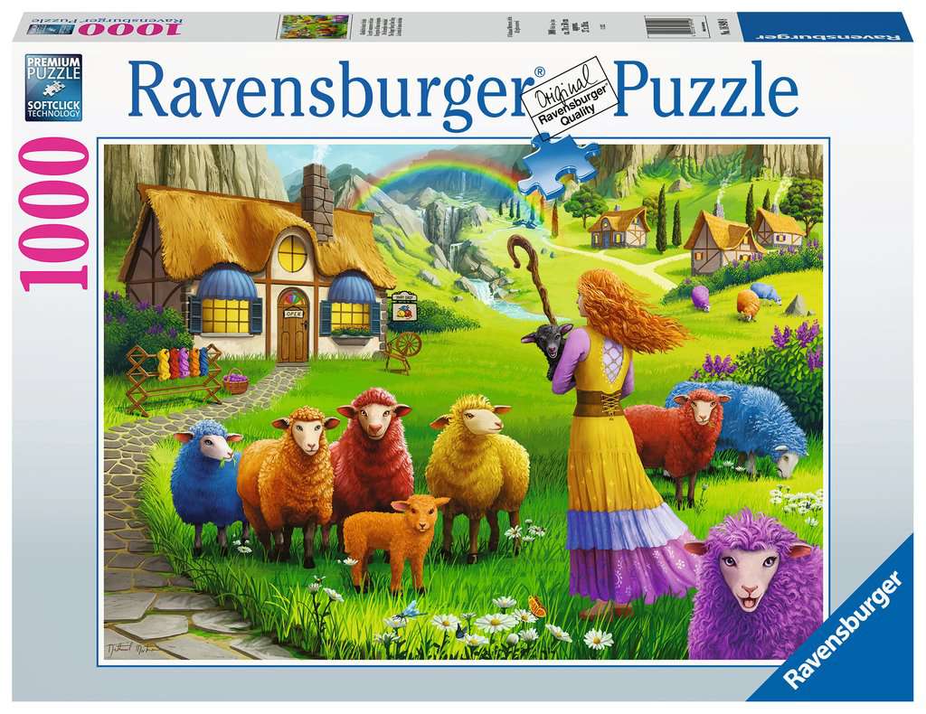 Ravensburger - Puzzle 1000 pièces - La course du…