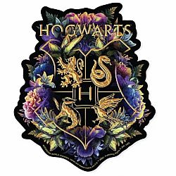 Hogwarts Crest Watercolor Vinyl Sticker