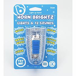 Horn Brightz Blue Bike Horn with Lights and Sound
